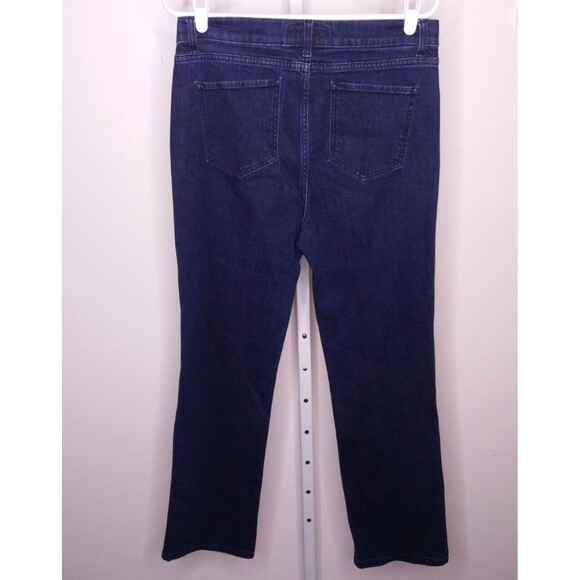 Draper James High Waist Boot Cut Jeans Size 30 Dark Wash - Picture 3 of 3